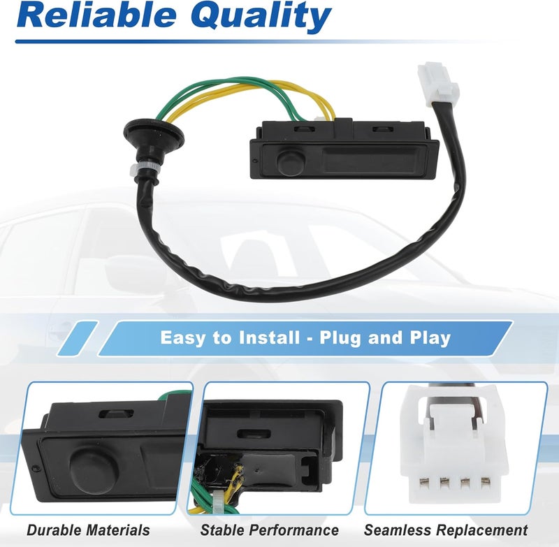 SWITCHRISE Tailgate Trunk Switch for Nissan Rogue 2014 2015 2016 2017 2018 2019 2020 Rear Door Trunk Lid Release Open Switch Button Replace No.25380-4BA1A - Image 5
